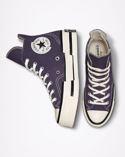 Light Purple Converse Chuck 70 Plus Women Sneakers Canada | C-19750249