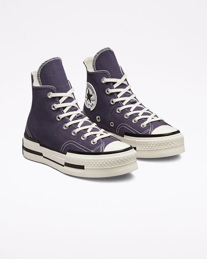Light Purple Converse Chuck 70 Plus Women Sneakers Canada | C-19750249