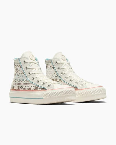 Multicolor Converse Chuck Taylor All Star Lift Day Of The Dead Men Platform Shoes Canada | C-78961539