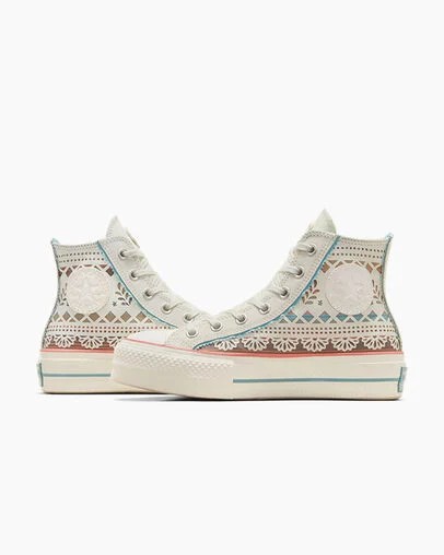 Multicolor Converse Chuck Taylor All Star Lift Day Of The Dead Men Platform Shoes Canada | C-78961539