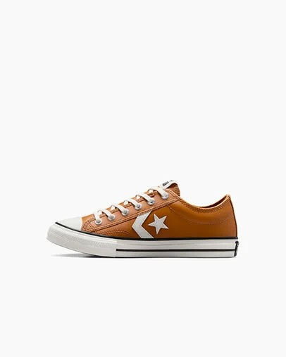 Multicolor Converse Star Player 76 Leather Kids' Sneakers Canada | C-31276509