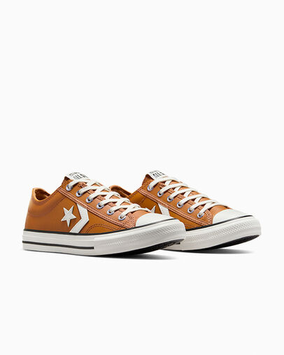 Multicolor Converse Star Player 76 Leather Kids' Sneakers Canada | C-31276509