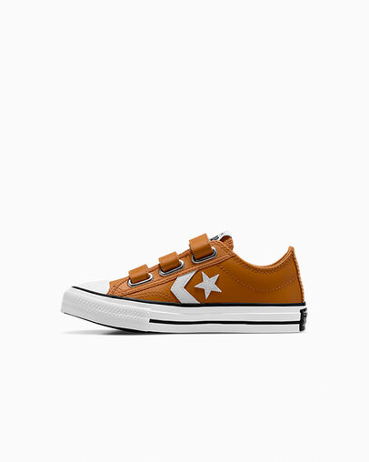 Multicolor Converse Star Player 76 Leather Kids' Sneakers Canada | C-49502179