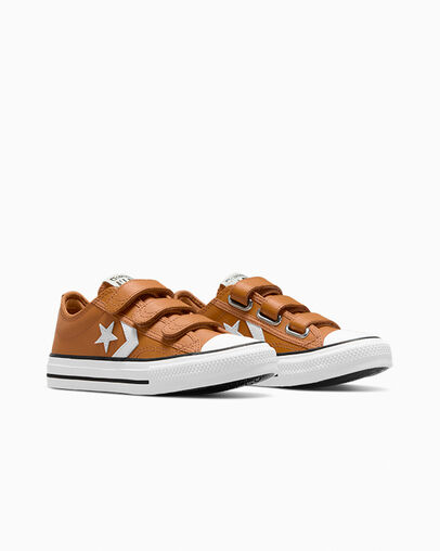 Multicolor Converse Star Player 76 Leather Kids' Sneakers Canada | C-49502179