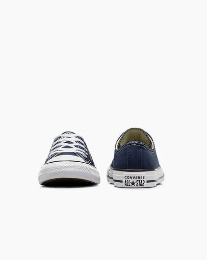 Navy Converse Chuck Taylor All Star Classic Kids' Sneakers Canada | C-71532099