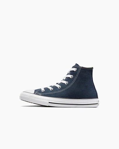 Navy Converse Chuck Taylor All Star Classic Kids' Sneakers Canada | C-39126709