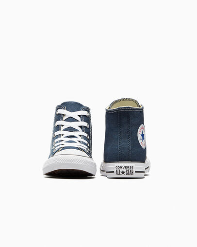 Navy Converse Chuck Taylor All Star Classic Kids' Sneakers Canada | C-39126709