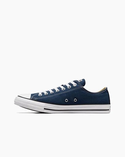 Navy Converse Chuck Taylor All Star Men Canvas Shoes Canada | C-31452699