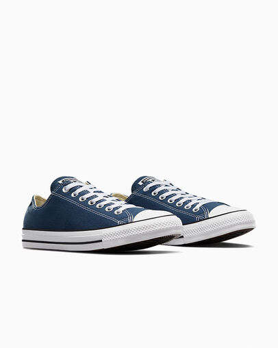 Navy Converse Chuck Taylor All Star Men Canvas Shoes Canada | C-31452699