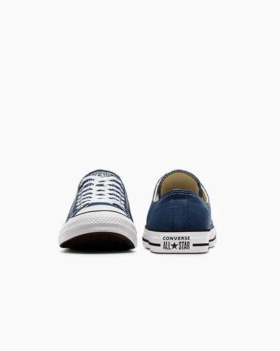Navy Converse Chuck Taylor All Star Men Canvas Shoes Canada | C-31452699