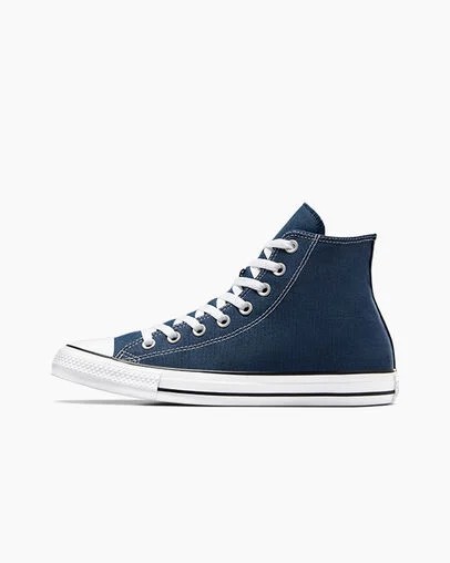 Navy Converse Chuck Taylor All Star Men Canvas Shoes Canada | C-12703899