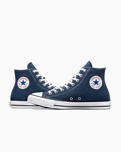 Navy Converse Chuck Taylor All Star Men Canvas Shoes Canada | C-12703899