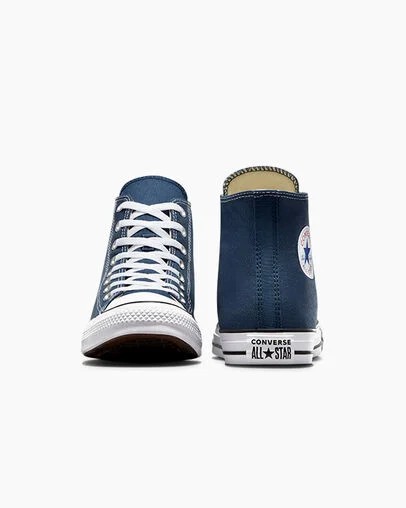 Navy Converse Chuck Taylor All Star Men Canvas Shoes Canada | C-12703899