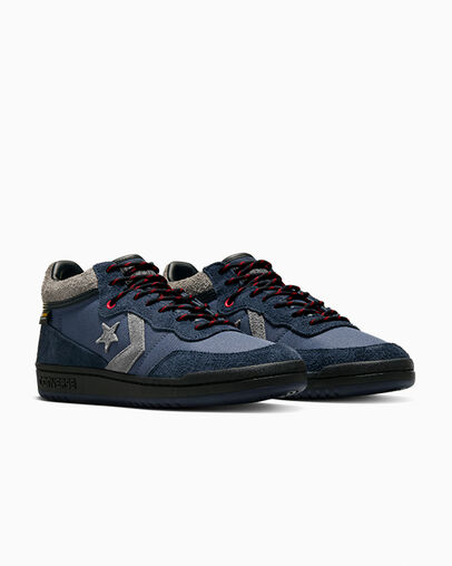 Navy / Black Converse CONS Fastbreak Pro Suede & Cordura Men Boots Canada | C-25948679