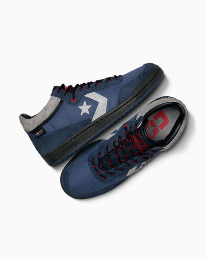 Navy / Black Converse CONS Fastbreak Pro Suede & Cordura Men Boots Canada | C-25948679