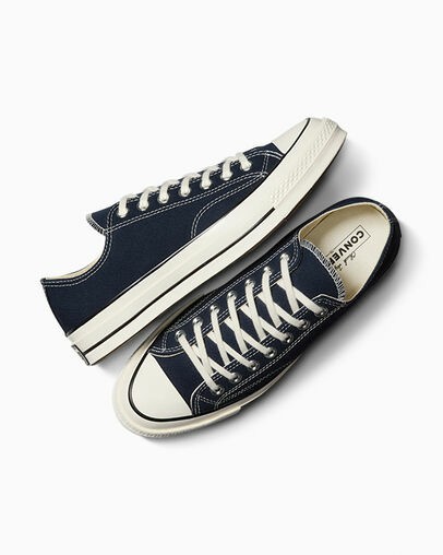 Navy / Black Converse Chuck 70 Men Canvas Shoes Canada | C-54897169