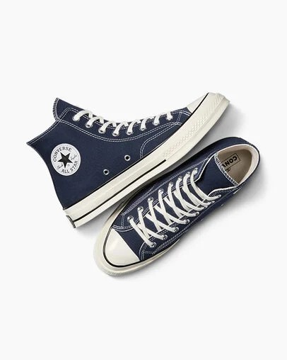 Navy / Black Converse Chuck 70 Men Canvas Shoes Canada | C-54273919