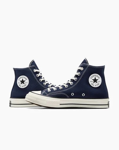 Navy / Black Converse Chuck 70 Men Canvas Shoes Canada | C-54273919