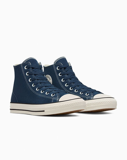 Navy / Black Converse Chuck Taylor All Star Pro Suede Women Skate Shoes Canada | C-82973019