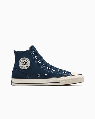 Navy / Black Converse Chuck Taylor All Star Pro Suede Women Skate Shoes Canada | C-82973019