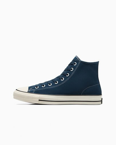 Navy / Black Converse Chuck Taylor All Star Pro Suede Men Skate Shoes Canada | C-24768539