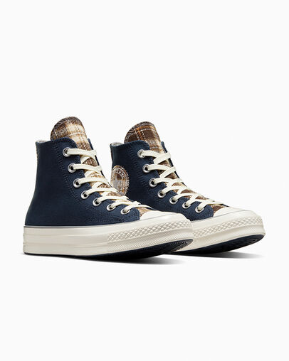 Navy / Grey Converse Chuck 70 Women Canvas Shoes Canada | C-30248659