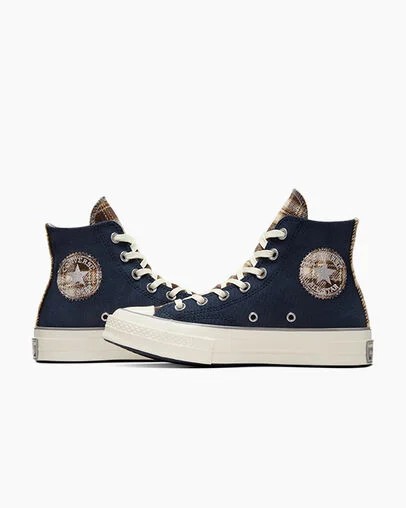 Navy / Grey Converse Chuck 70 Women Canvas Shoes Canada | C-14025389
