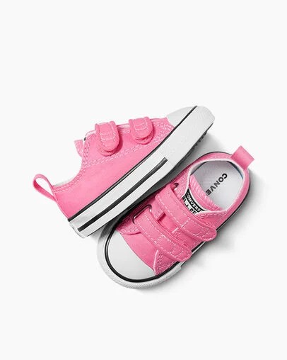 Pink Converse Chuck Taylor All Star 2V Kids' Canvas Shoes Canada | C-82041699