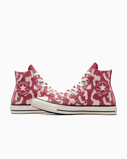 Pink Converse Chuck Taylor All Star Leopard Remix Women Sneakers Canada | C-86350749