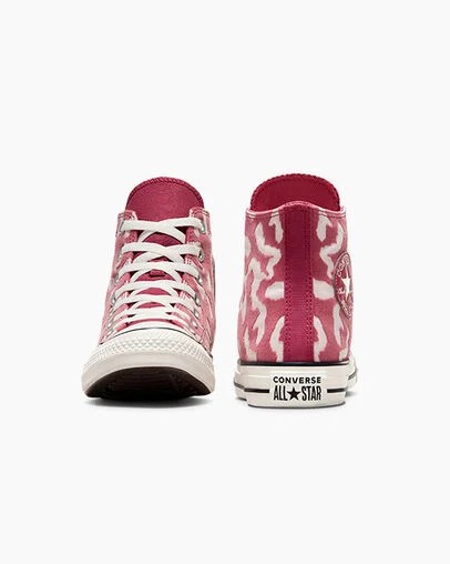 Pink Converse Chuck Taylor All Star Leopard Remix Women Sneakers Canada | C-86350749