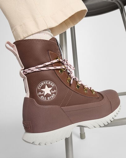Pink Converse Chuck Taylor All Star Lugged 2.0 CC X-Hi Waterproof Women Boots Canada | C-50134969