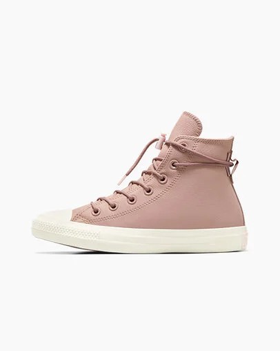 Pink Converse Chuck Taylor All Star Weatherized Leather Men Sneakers Canada | C-18793469