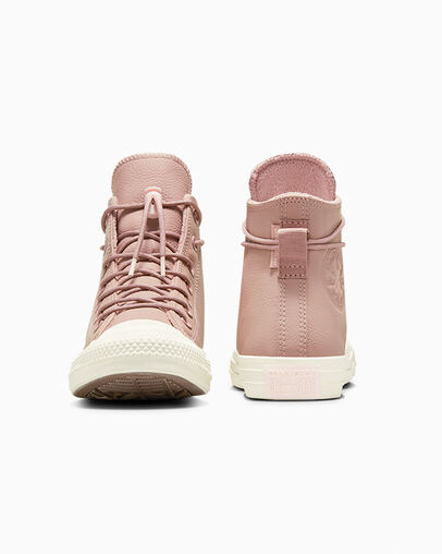 Pink Converse Chuck Taylor All Star Weatherized Leather Men Sneakers Canada | C-18793469