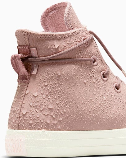 Pink Converse Chuck Taylor All Star Weatherized Leather Men Sneakers Canada | C-18793469