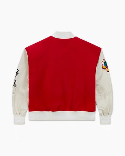 Pink Converse Converse x LFC Woven Varsity Men Jacket Canada | C-06841399