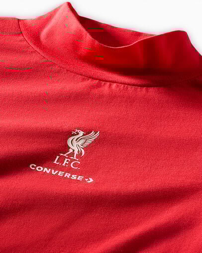 Pink Converse Converse x Liverpool FC Women T Shirts Canada | C-96870139