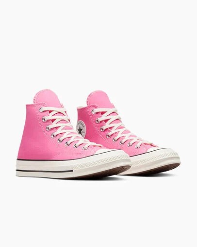 Pink / Black Converse Chuck 70 Men Canvas Shoes Canada | C-98402769