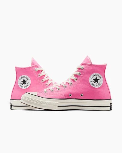Pink / Black Converse Chuck 70 Men Canvas Shoes Canada | C-98402769