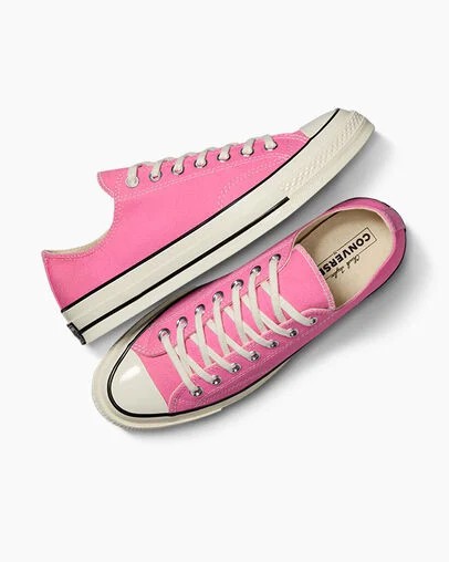Pink / Black Converse Chuck 70 Men Canvas Shoes Canada | C-21347599