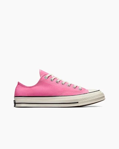 Pink / Black Converse Chuck 70 Men Canvas Shoes Canada | C-21347599
