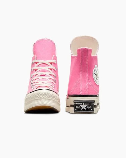 Pink / Black Converse Chuck 70 Plus Women Sneakers Canada | C-12389549