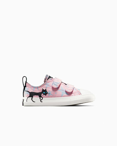 Pink / Black Converse Converse x Coraline Chuck Taylor All Star Kids\' Sneakers Canada | C-50648919