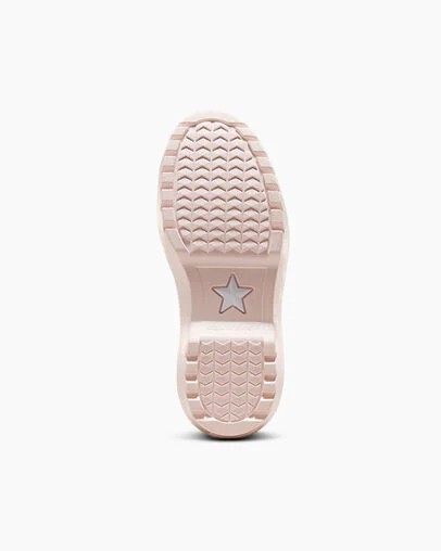Pink / Pink Converse Chuck Taylor All Star Lugged Leather Kids' Boots Canada | C-58601429