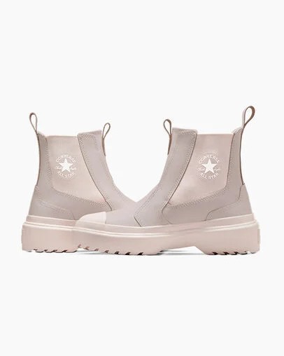 Pink / Pink Converse Chuck Taylor All Star Lugged Kids' Boots Canada | C-79524619