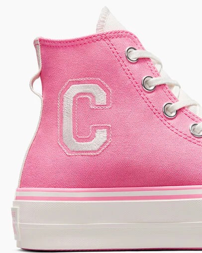 Pink / Pink Converse Chuck Taylor All Star Lift Women Platform Shoes Canada | C-89206759
