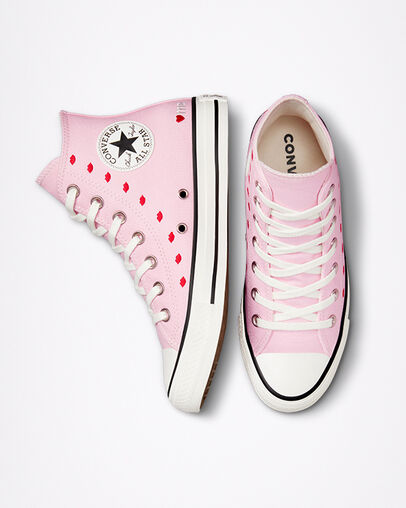 Pink / White Converse Crafted With Love Chuck Taylor All Star Women Sneakers Canada | C-26173989