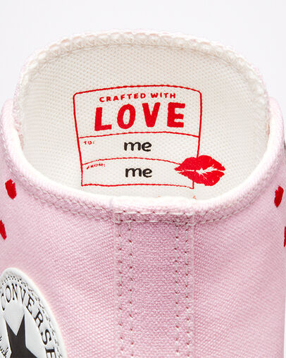 Pink / White Converse Crafted With Love Chuck Taylor All Star Women Sneakers Canada | C-26173989