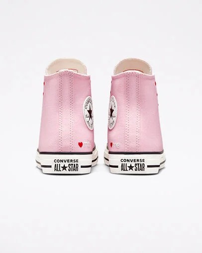 Pink / White Converse Crafted With Love Chuck Taylor All Star Women Sneakers Canada | C-96051489
