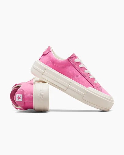 Pink / White Converse Cruise Women Tennis Shoes Canada | C-31492869