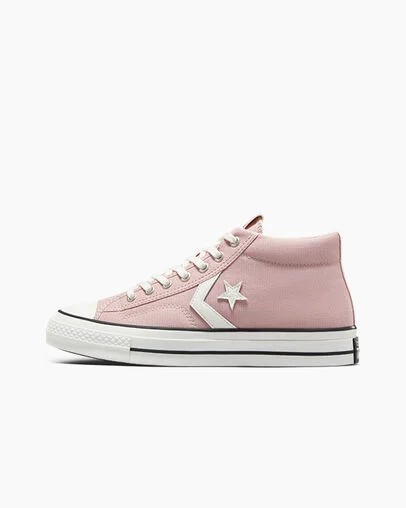 Pink / White Converse Star Player 76 Women Boots Canada | C-29708139